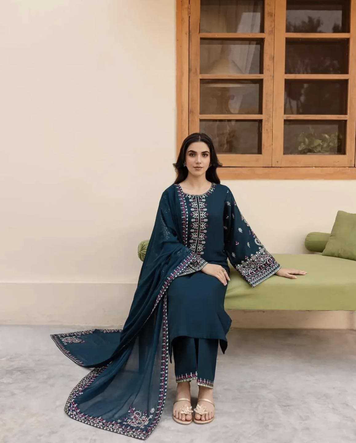 KINZAY EMBROIDERY 3PC
