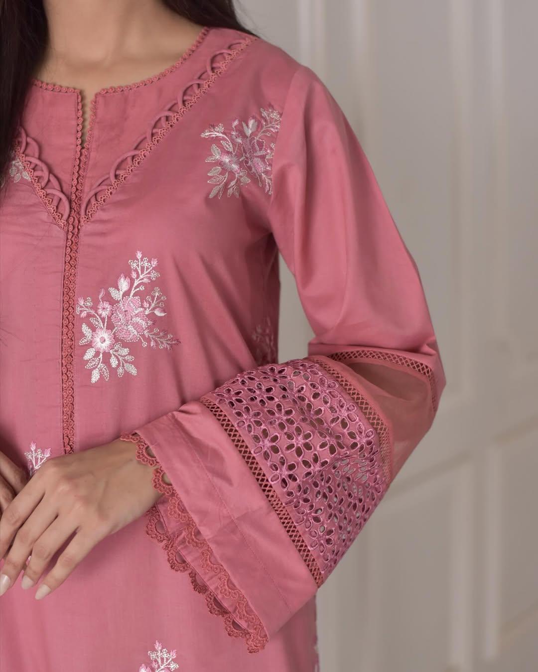 KINZAY EMB CO-ORD SET