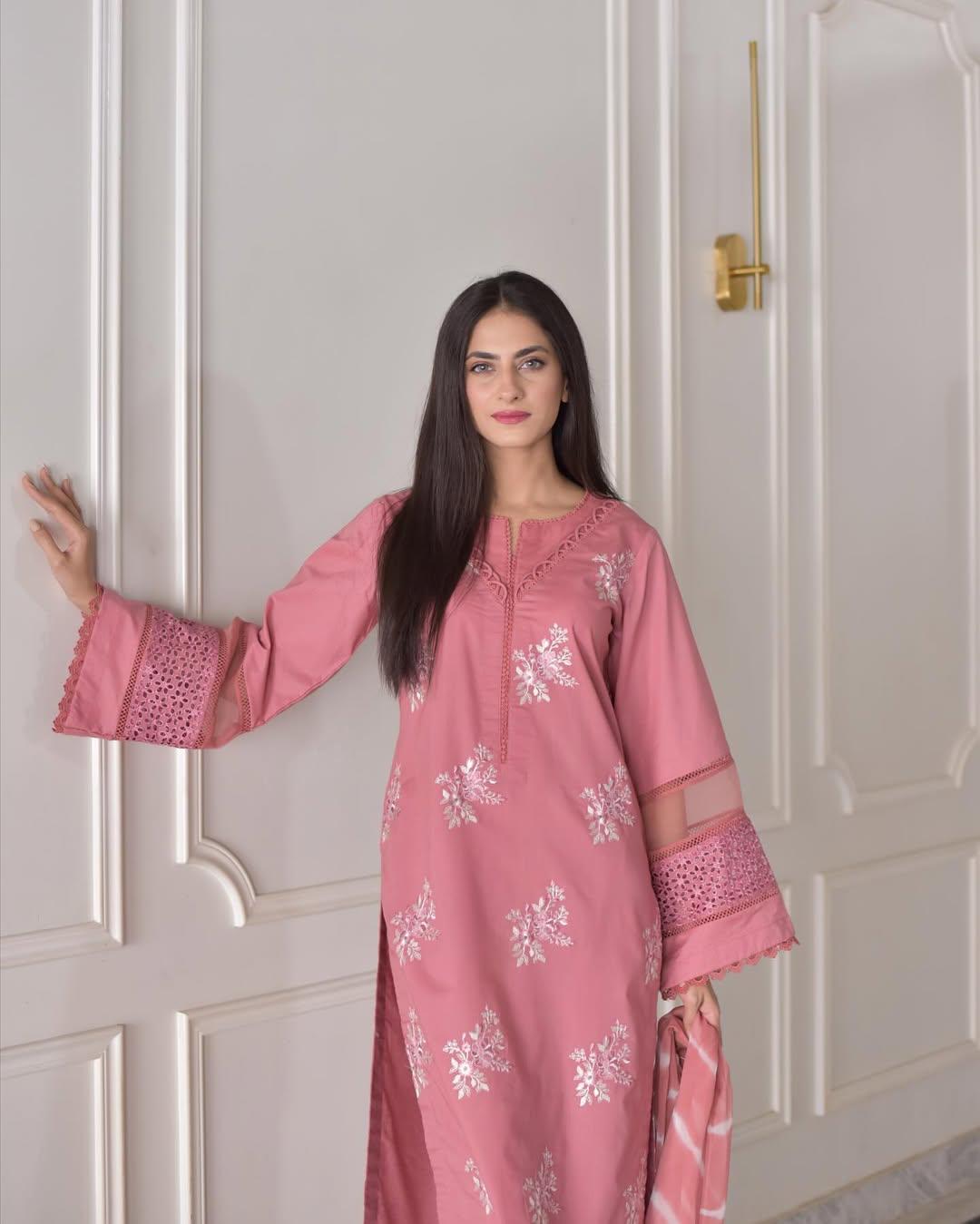 KINZAY EMB CO-ORD SET