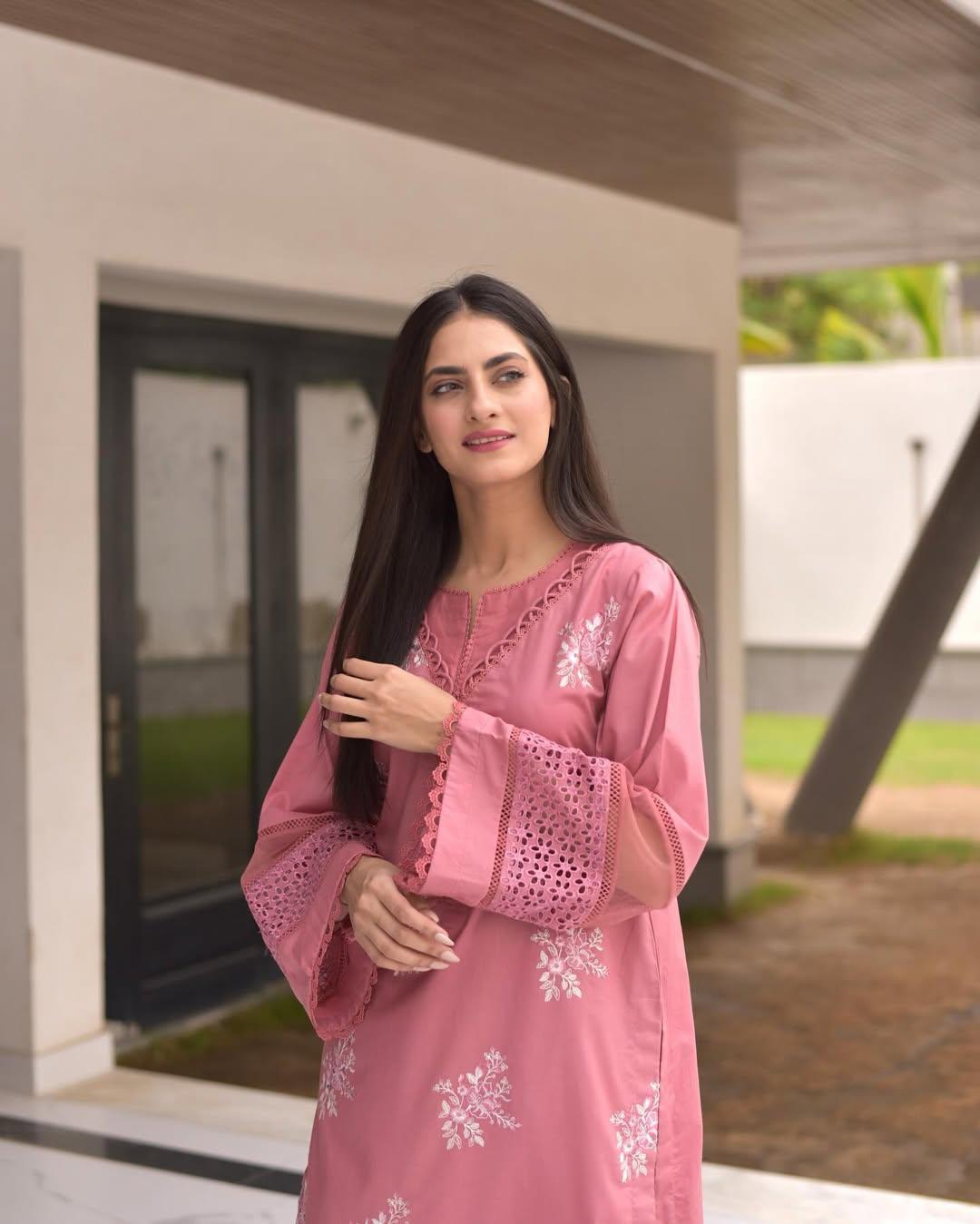 KINZAY EMB CO-ORD SET