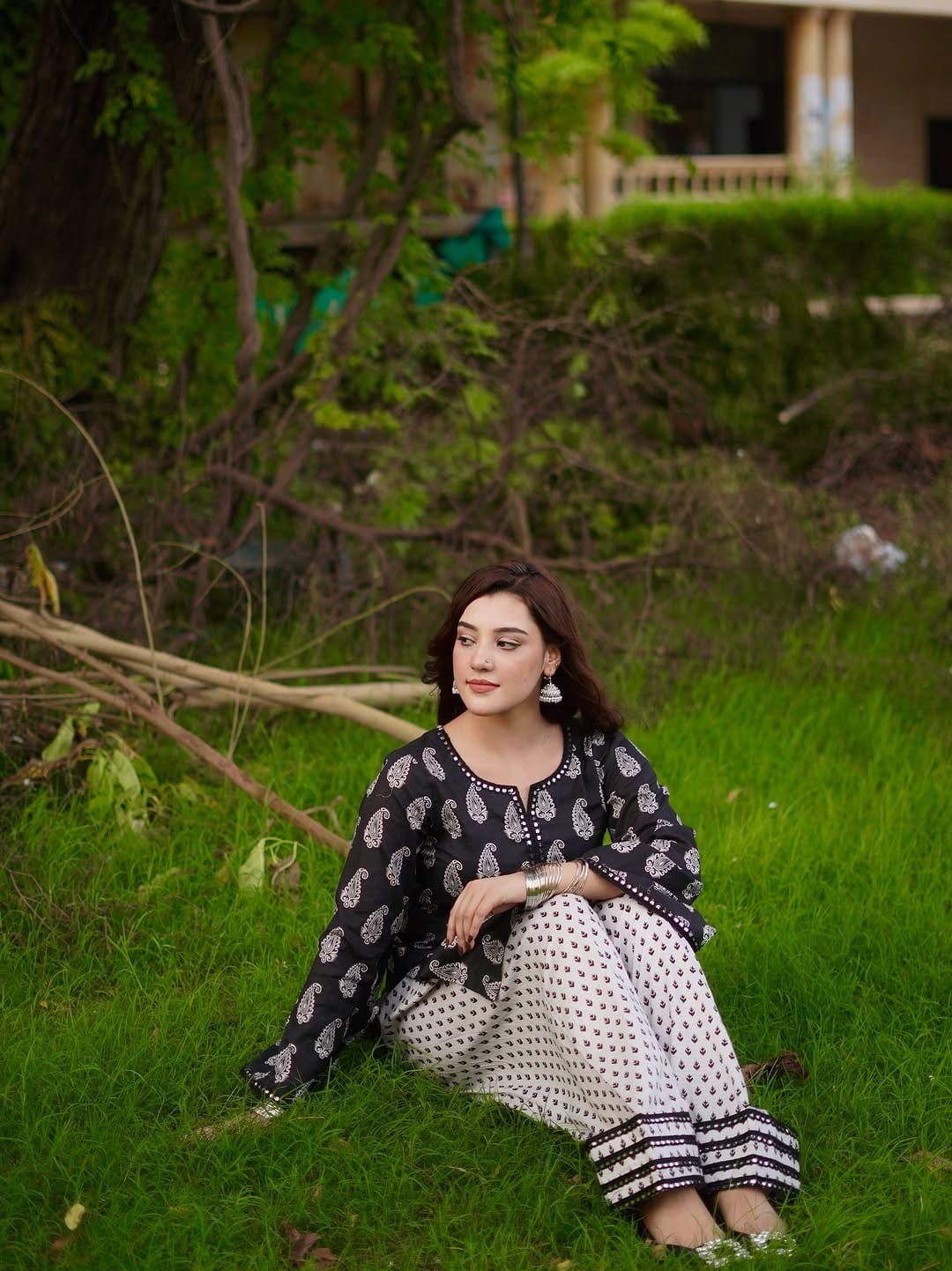 KINZAY linen(Farshi co-ord)