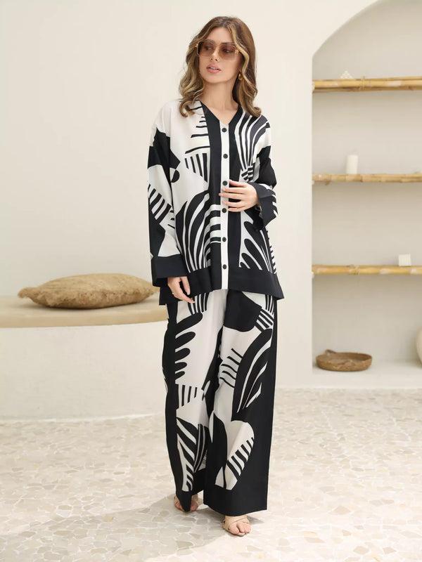 KINZAY digital co-ord set