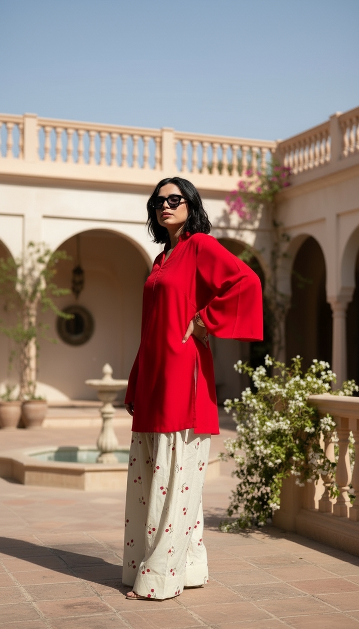 Kinzay Cherry 🍒 Co-ord