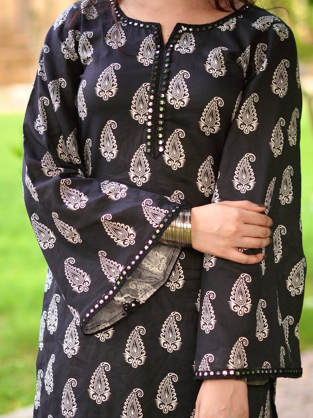 KINZAY linen(Farshi co-ord)