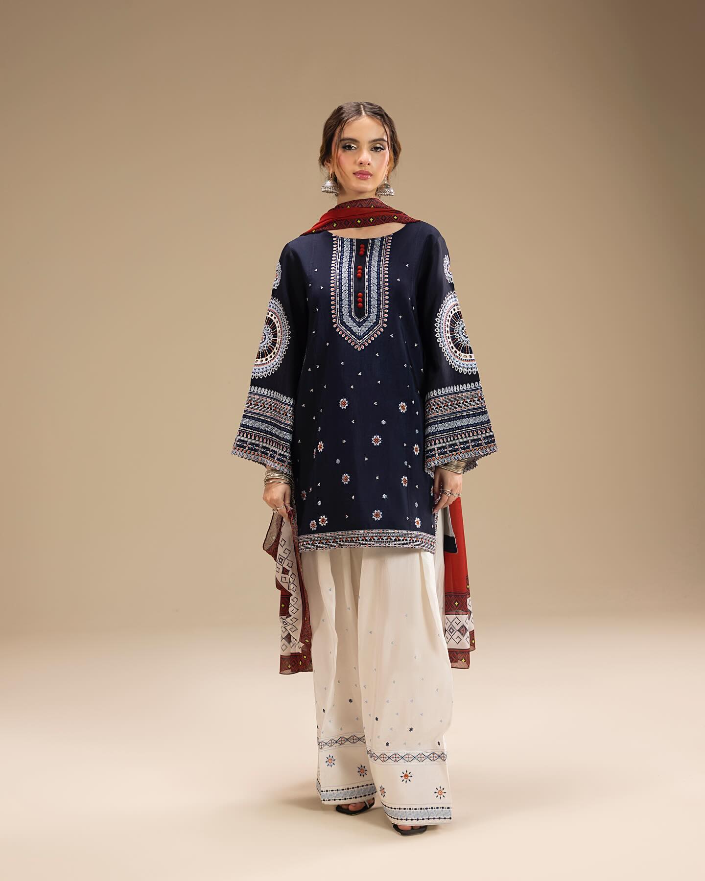 KINZAY EMBROIDERY 3PC