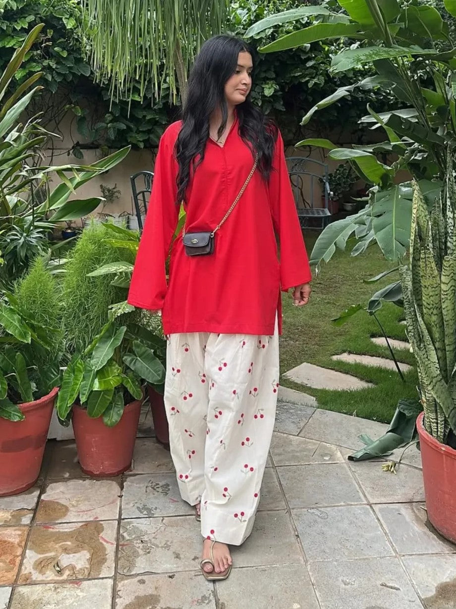 Kinzay Cherry 🍒 Co-ord