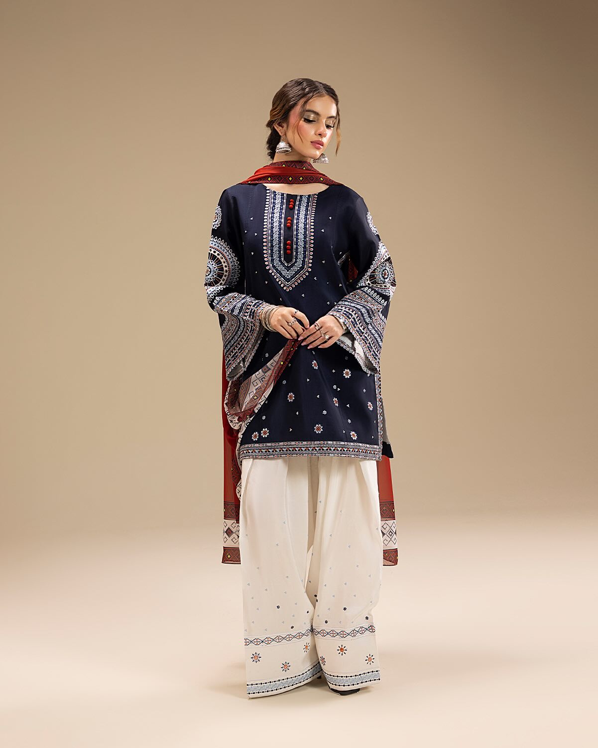 KINZAY EMBROIDERY 3PC